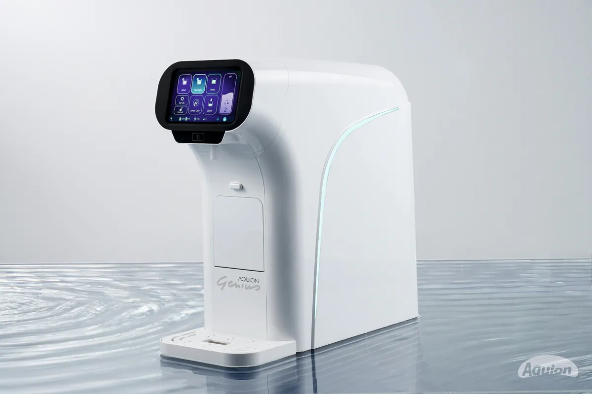 Aquion Genius - Der intelligente Wasserionisierer mit Touchdisplay